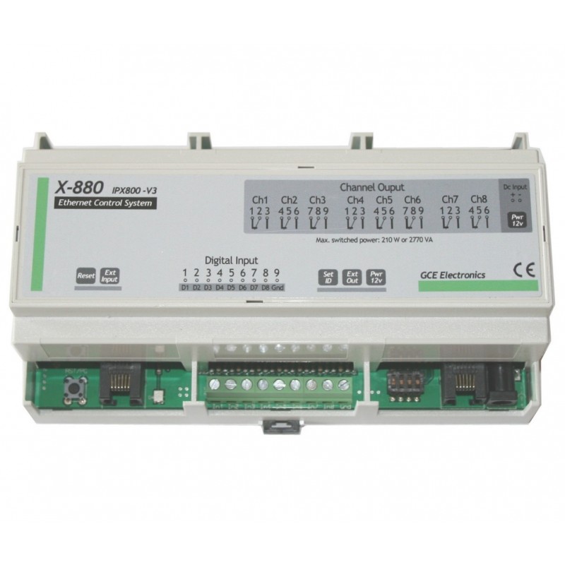 Módulo de ampliación X880 para IPX800 V3
